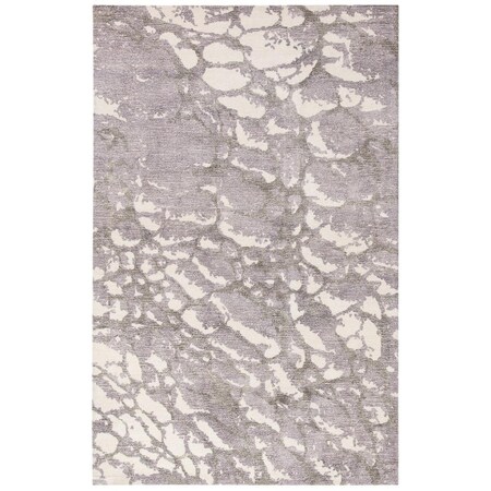 Safavieh 4 x 6 ft. Restoration Vintage Rectanglar Handmade Wool Rug Purple & Ivory RVT112V-4